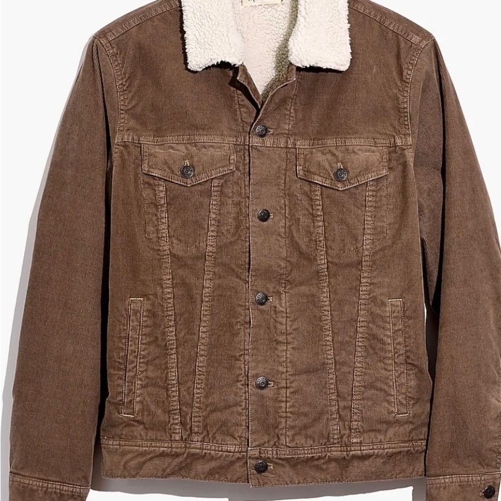 COPY - Madewell Sherpa Classic Jean Jacket: Corduroy Edition
